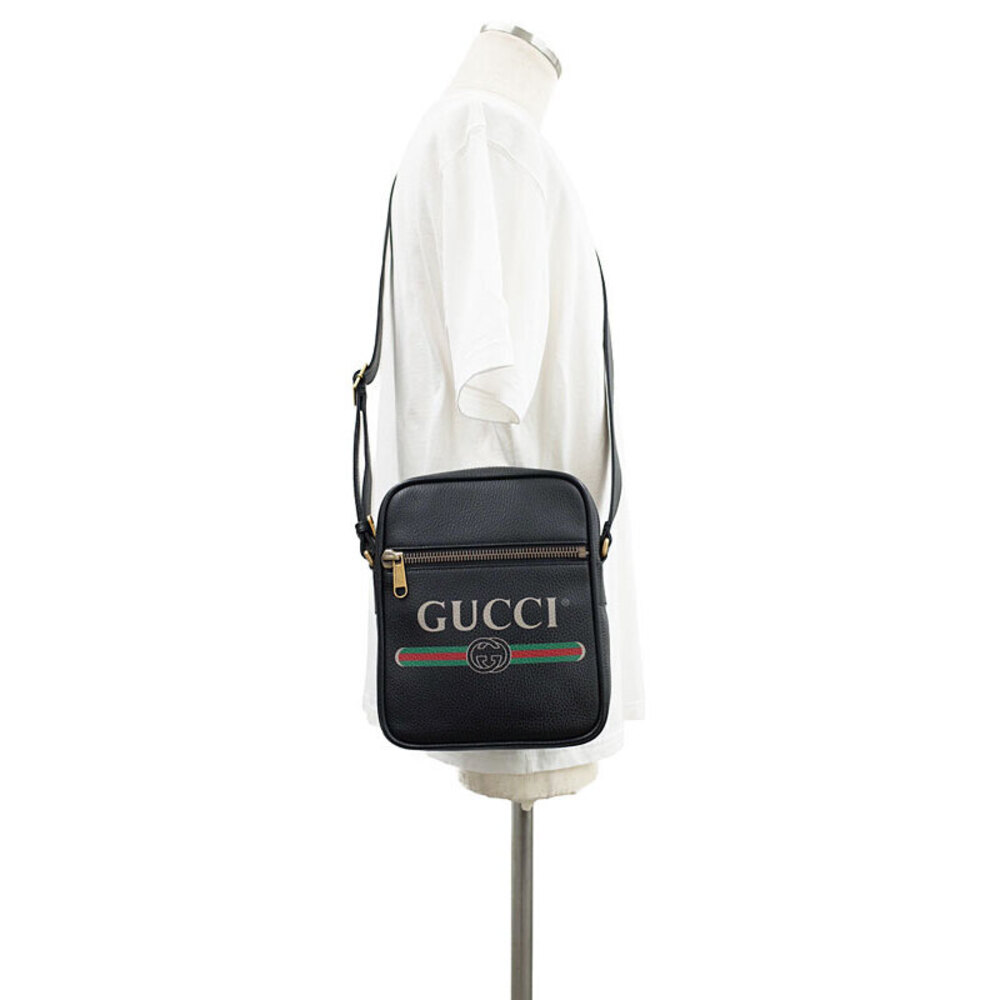 Gucci GG Canvas Web Messenger Crossbody Bag Brown - Picture 9 of 9